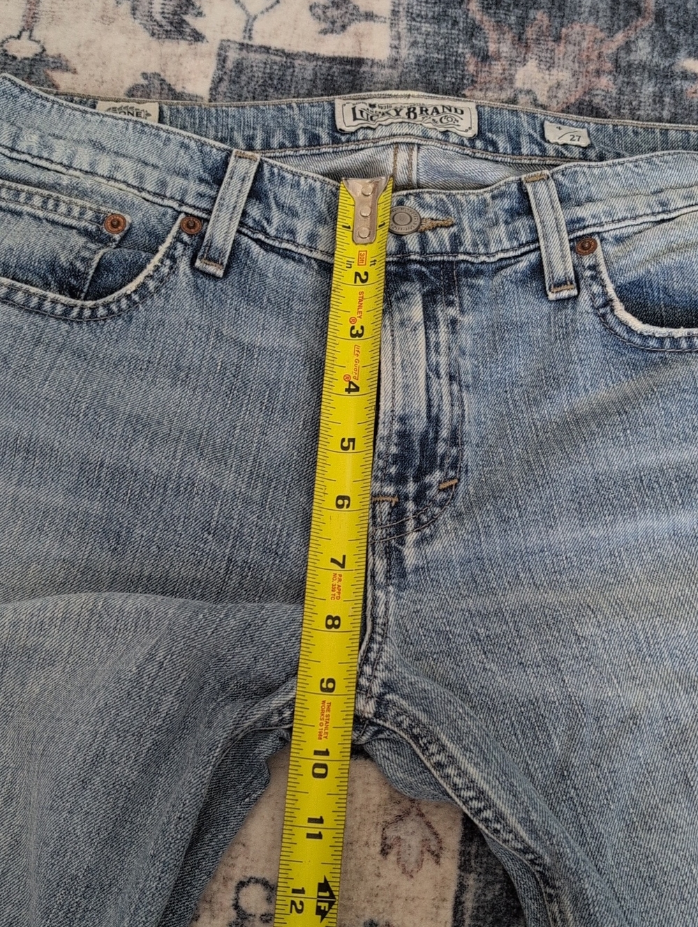 Vintage Y2K Lucky Brand Distressed Sienna Slim Boyfriend Jeans - Picture 12 of 14